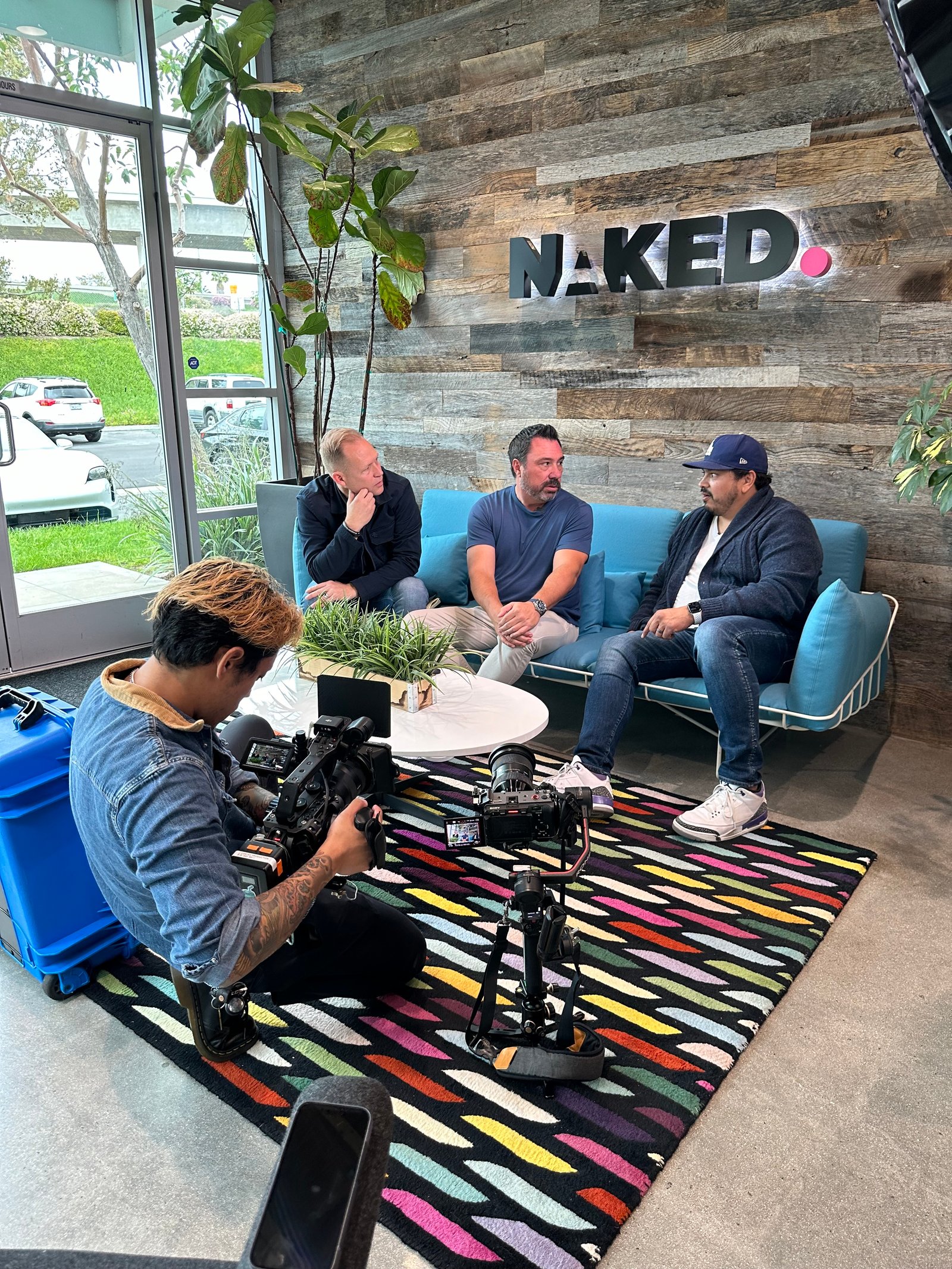 John and Jason at Naked Development HQ