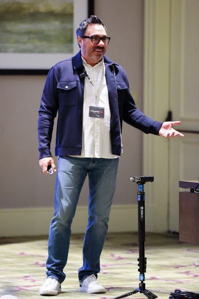 John Driscoll speaking at FounderCon