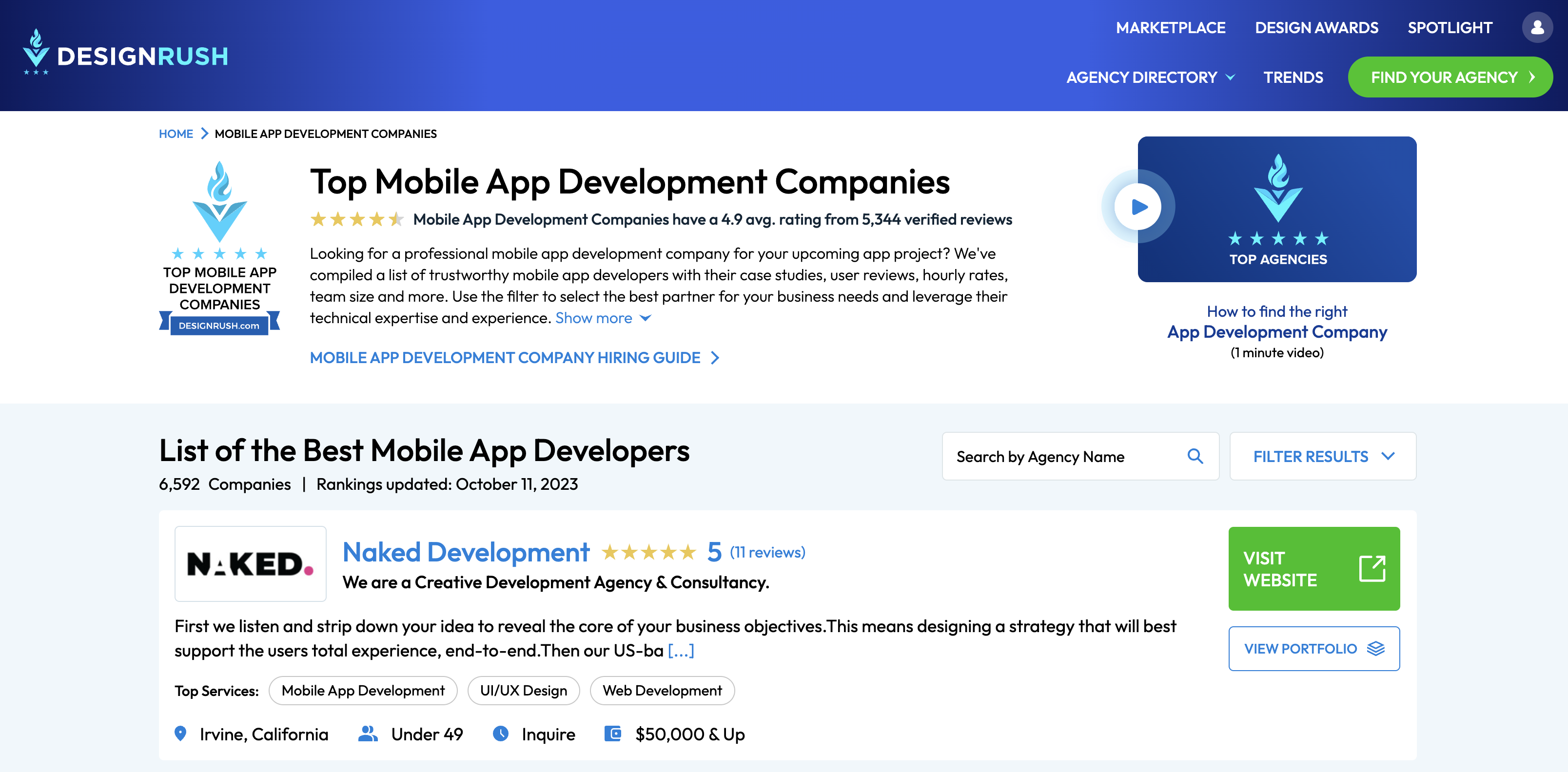 Read full post: Naked Development Named Best App Developer by Design Rush